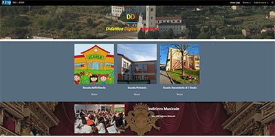 pulsante immagine sito DDI didattica integrata, sito esterno