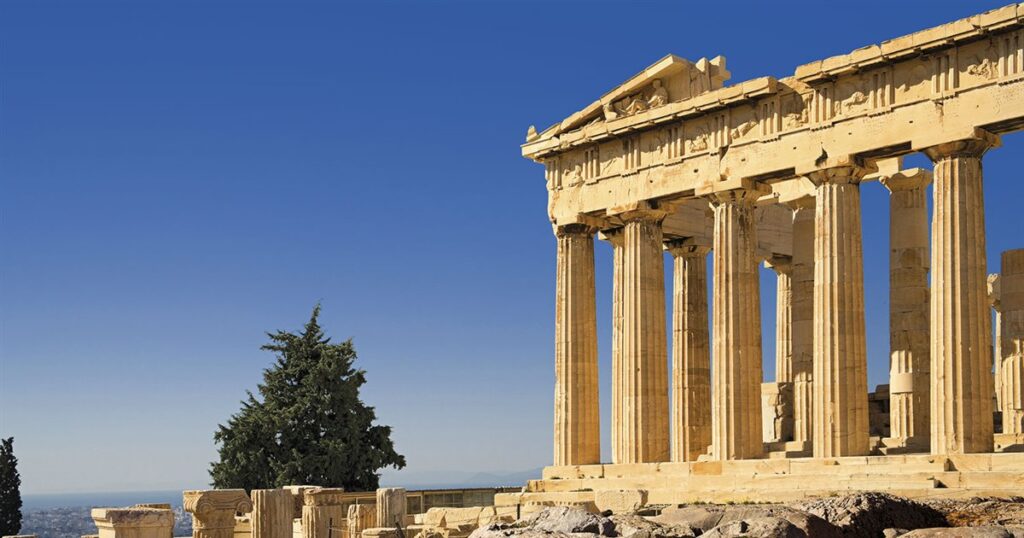 immagine del partenone di Atene